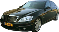 Mercedes S-Class taxi in Lemesos Taxi fleet